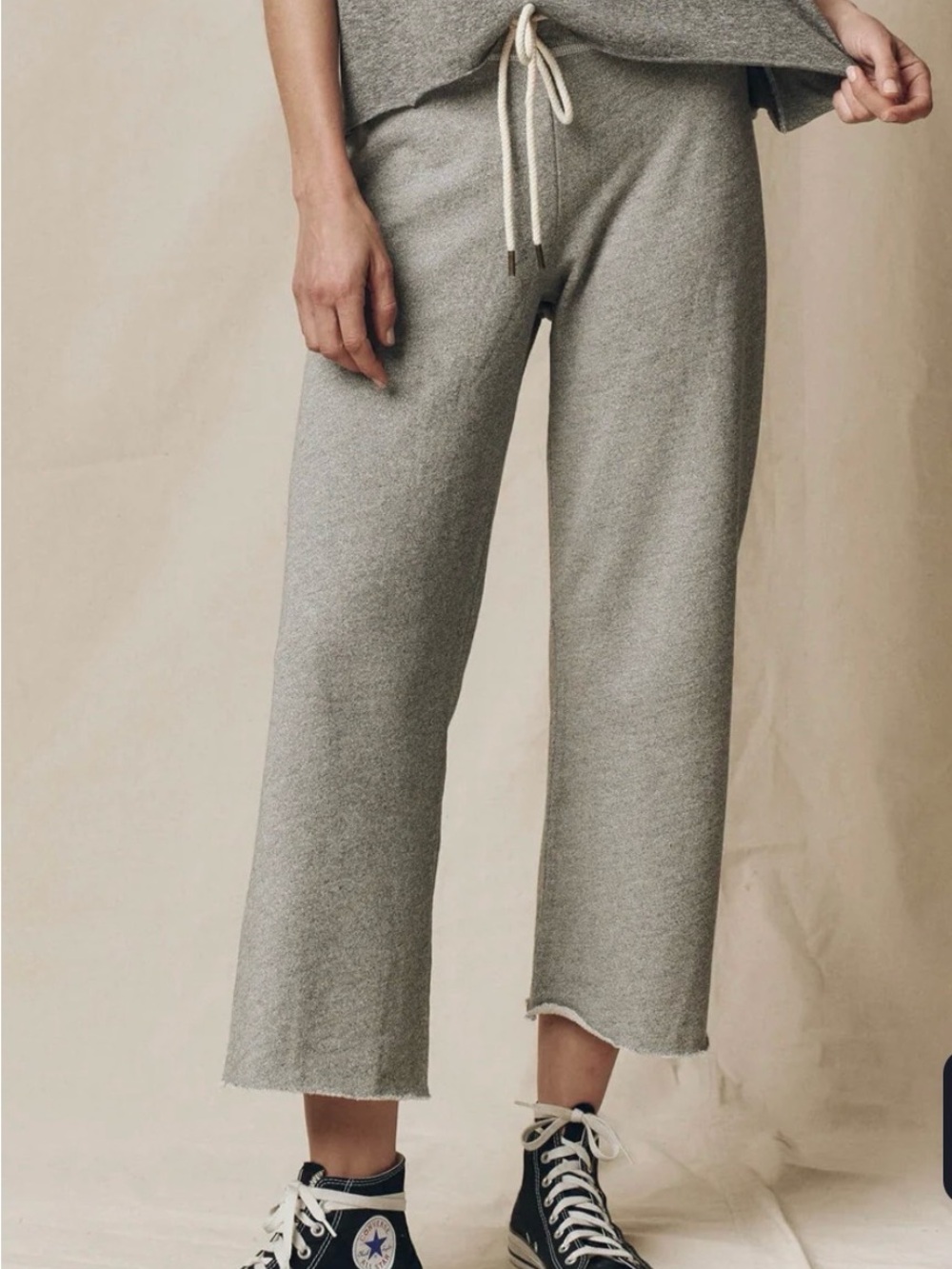 The Great  Wide-Leg Knit Sweatpants like new